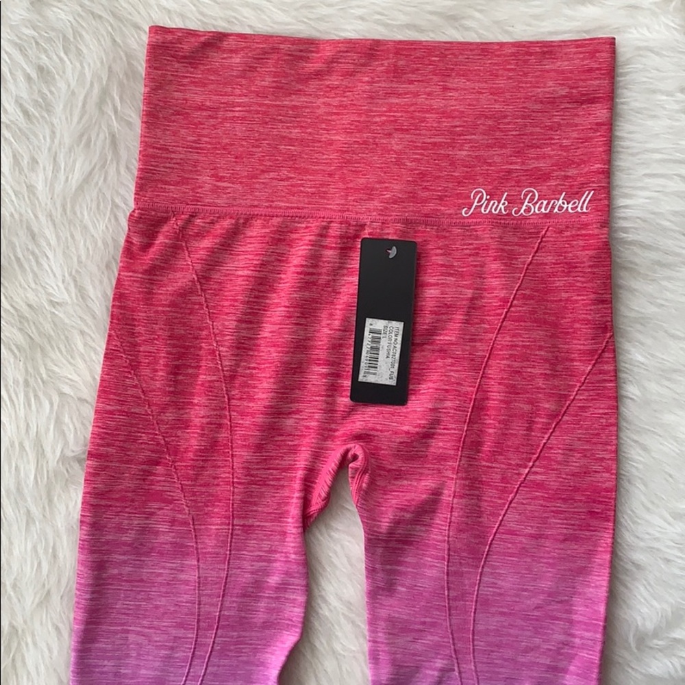 Pink and Purple Ombre Leggings from Pink Barbell - Picture 7 of 11